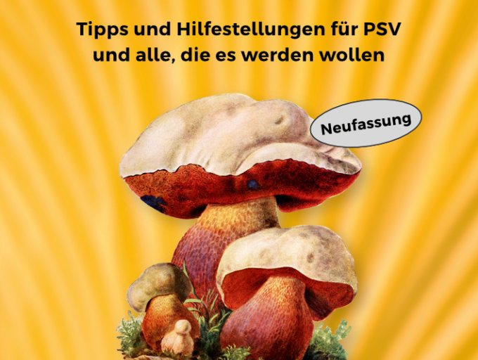 Cover des Leitfadens für Pilzsachverständige